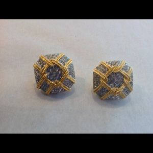 Swarovski clip on earrings